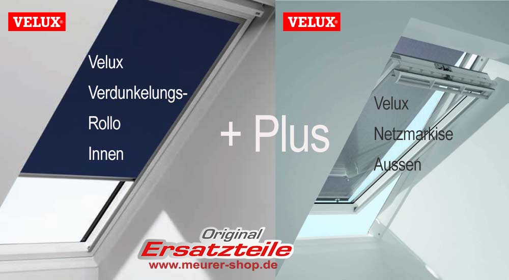 Vorteils-Set Velux 110 DKL SK06 & / 606 Markise / S06 S08-DKU / DOP Verdunkelungsrollo